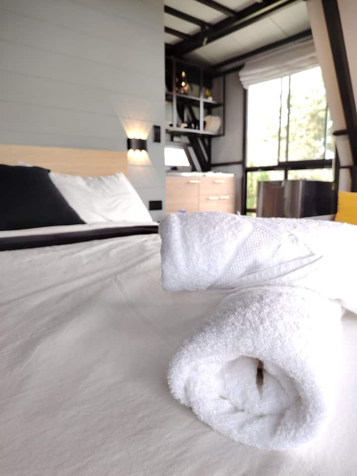 Kitanda na taulo za Qwin  