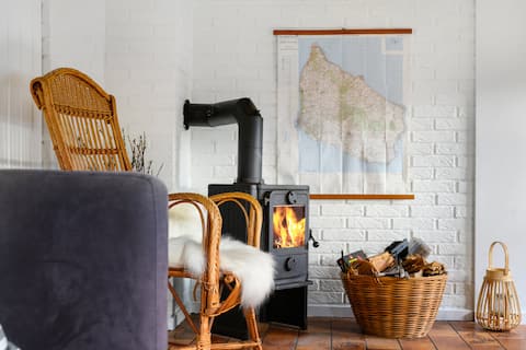 Cozy holiday home close to forest and beach