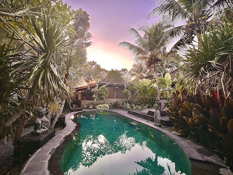 Bali Bungalow in Paradise -Ubud-Daily Breakfast!