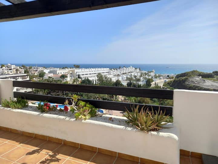Apartamento Con Vistas Al Mar Y Piscina - Mojácar
