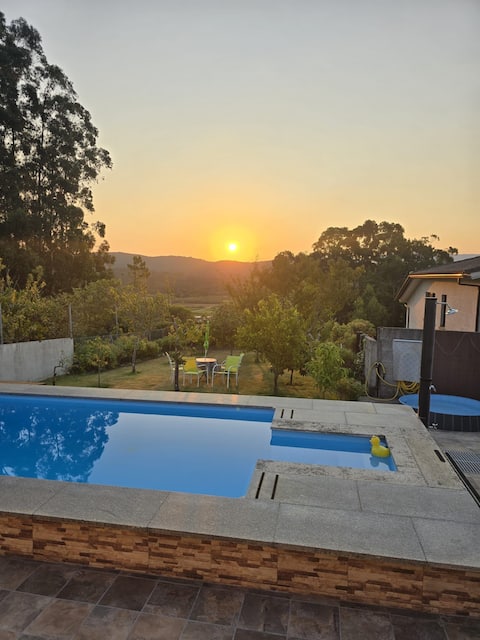 A rustic house in O Rosal