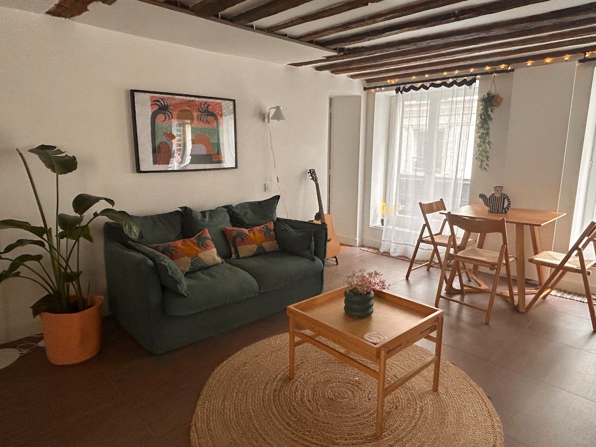 Annonce Airbnb populaire: Superb 3 rooms in the heart of Paris à Paris