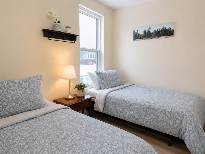 Bedroom 3- Two Twin Beds for children, friends or additional family members.