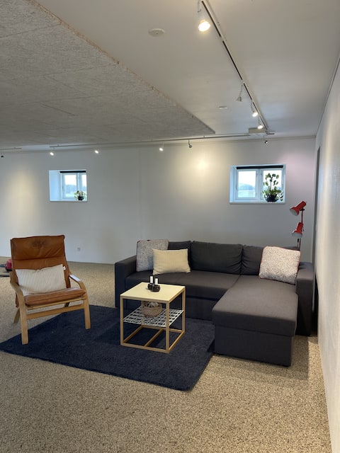 Top Airbnb: Guest house with ocean view in Hedensted