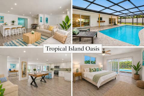 Tropical Island Oasis | Heated Pool | Top Beach