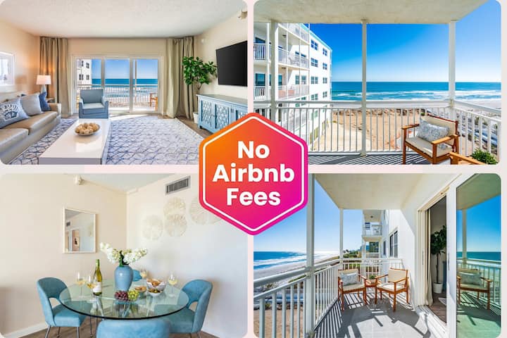️Oceanfront Bright️ 2-bed Condo - Satellite Beach, FL