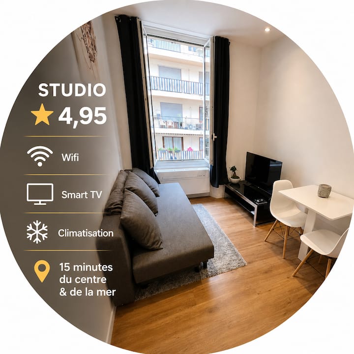 Studio Proche Centre Cannes - Cannes