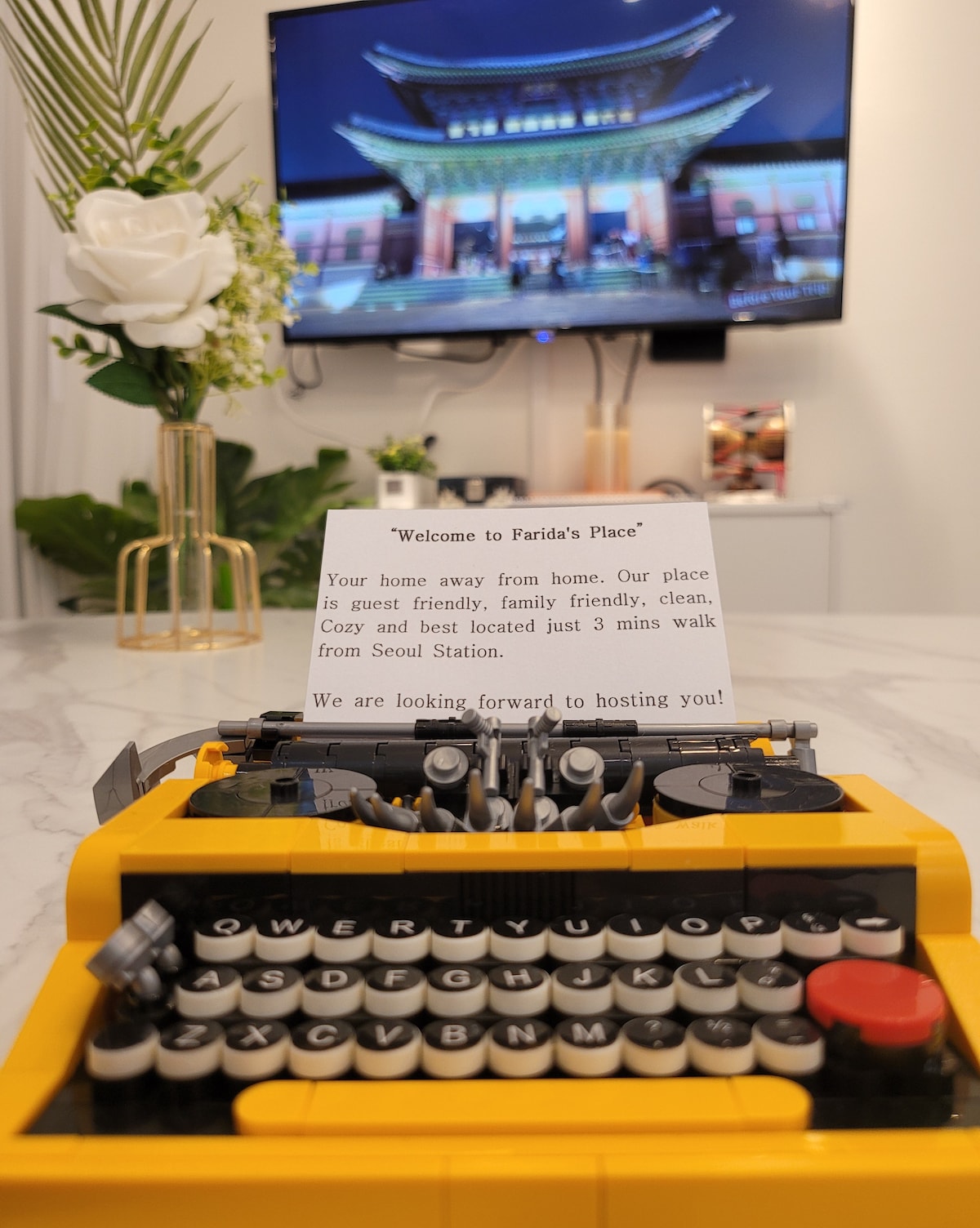 Welcome to Farida's Place.