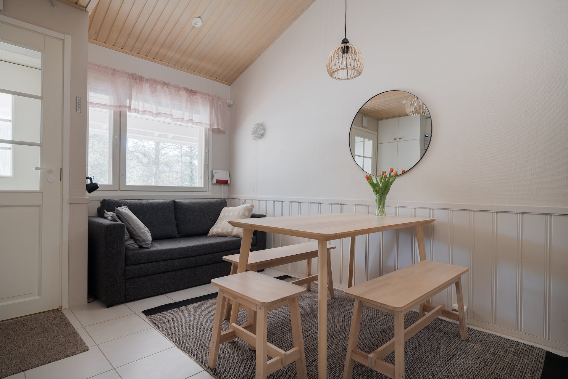 Levi center, cozy and convenient apartment with sauna
