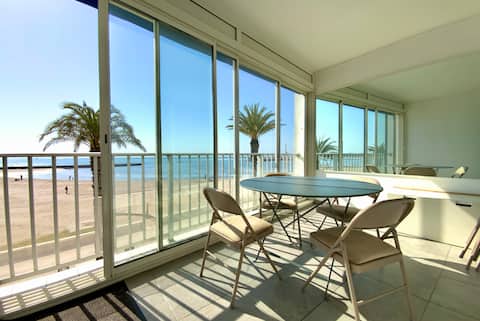 Mar e Souleu Apartment with Terrace and Sea View