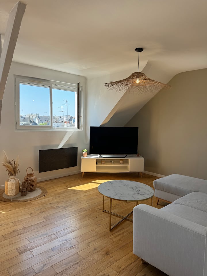T2 Moderne Centre Lorient 4 Pers - Groix