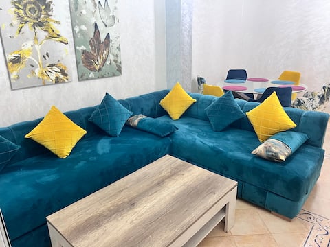 Successful Airbnb property: Apartment in Marina Saidia with pool in Saidia