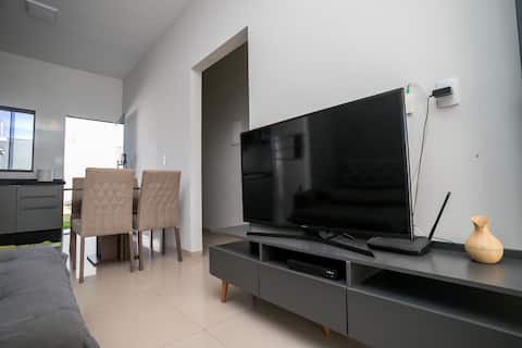 Cozy house in Granville with air conditioning