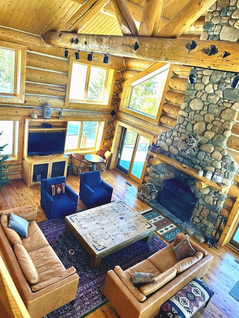 Ranch Creek Log Home