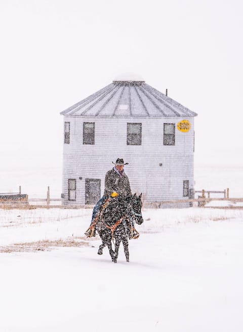 Sunrise Silo - Luxury silo near Bozeman, Montana.