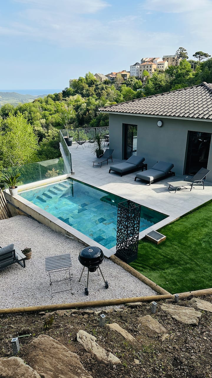 Villa Ghjulia - Piscine Chauffée - Calme Absolu - Cap Corse