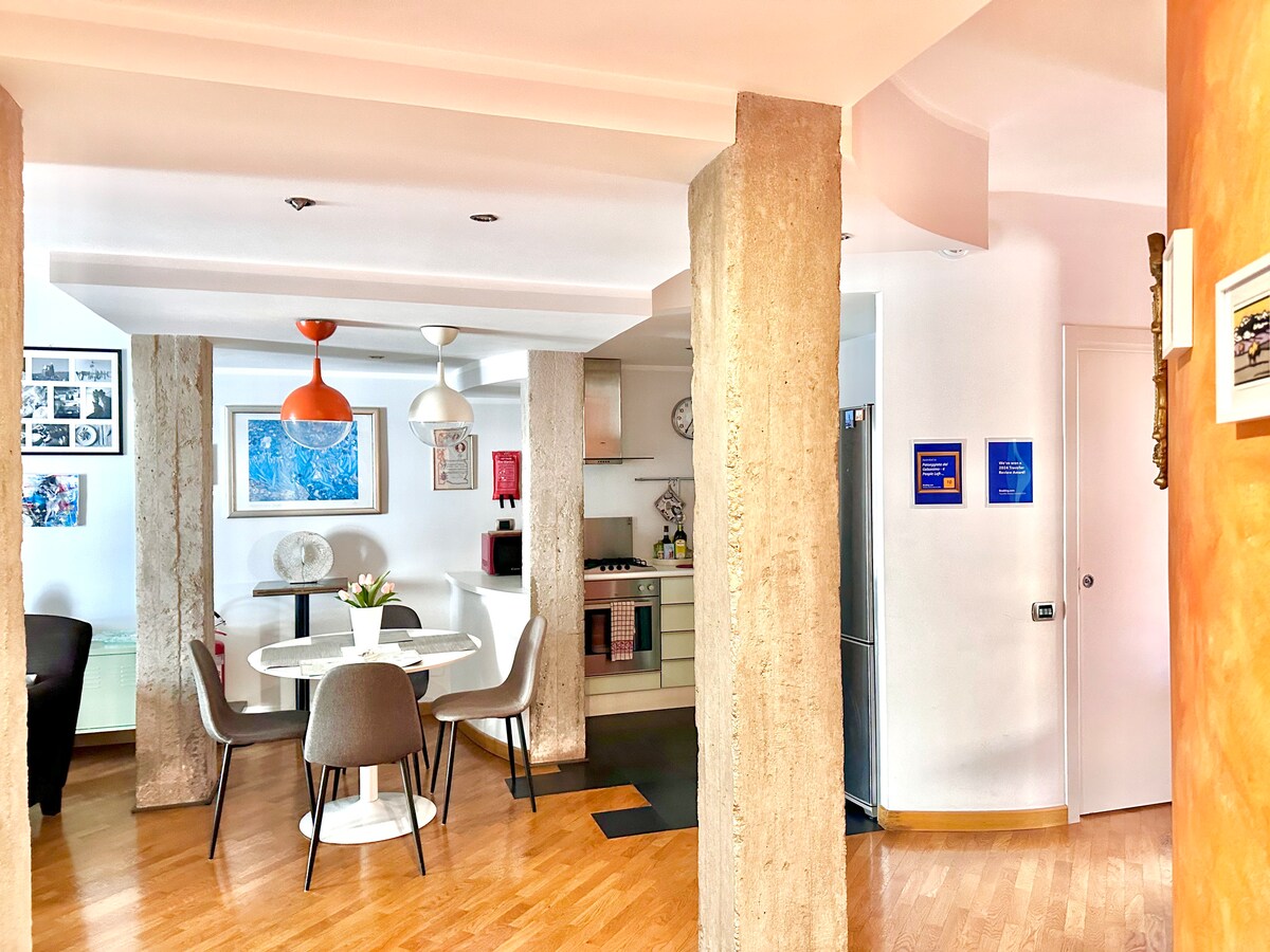 Airbnb performant: Vatican Glamorous, 4P+Free Parking, all Fees Incl. à Lazio