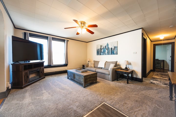 Larkinville 2 Bed Apartment, Unit 4, furnished apartment in Buffalo, NY
