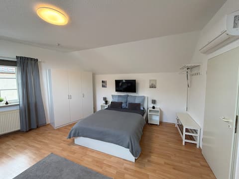 Cozy apartment in Pfungstadt 32 m² air conditioning