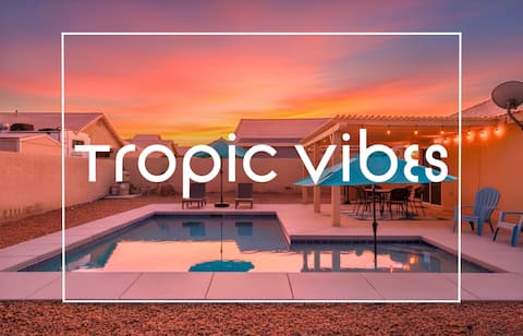 NEW Pool | Pet-friendly | Sleeps 8 | Tropic Vibes