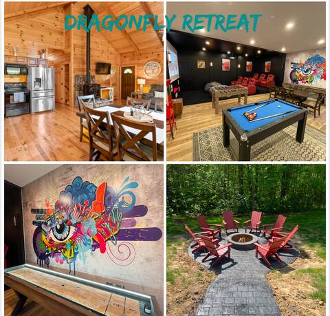 Ultimate LUX Cabin Retreat- Custom Movie Theater