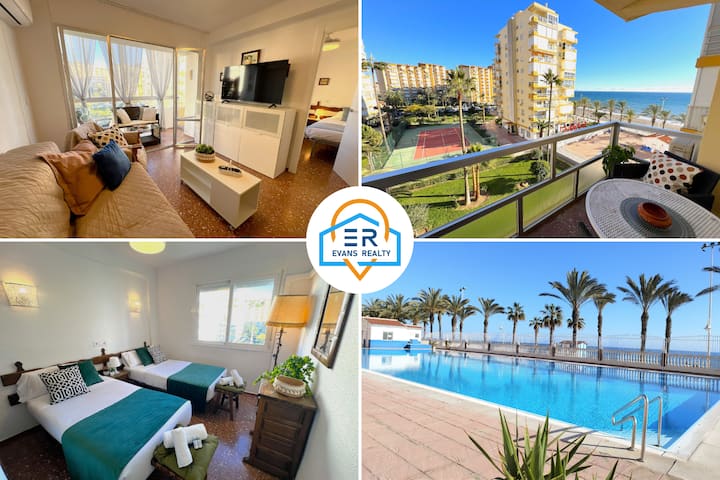 Evans Realty (An) - Beachfront + Pool + Tennis - Torre del Mar
