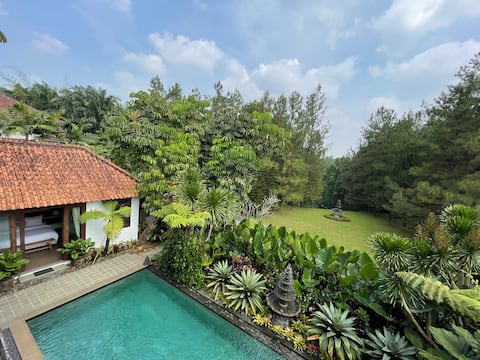 Villa Sendja Sentul (ubud vibes)