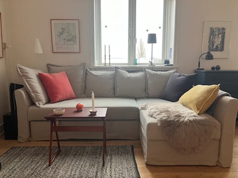 Popular Airbnb listing: Charming apartment with a view in Brønshøj Husum