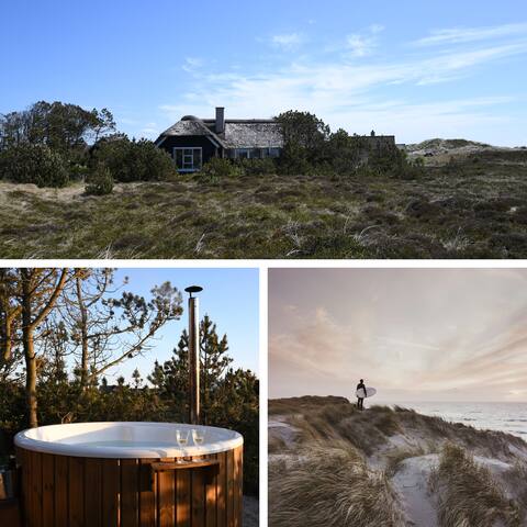 Idyllic cottage by the North Sea with spa