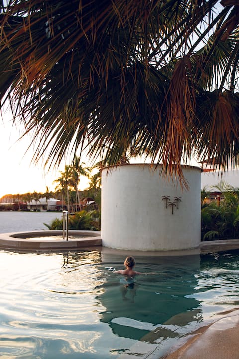 Oceanfront Villa with Access to 2 Beach Clubs