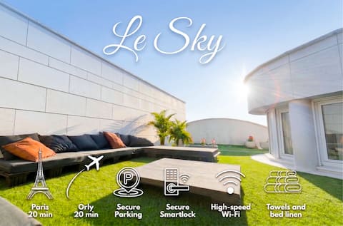 Le Sky - Penthouse with Panoramic View & Terrace