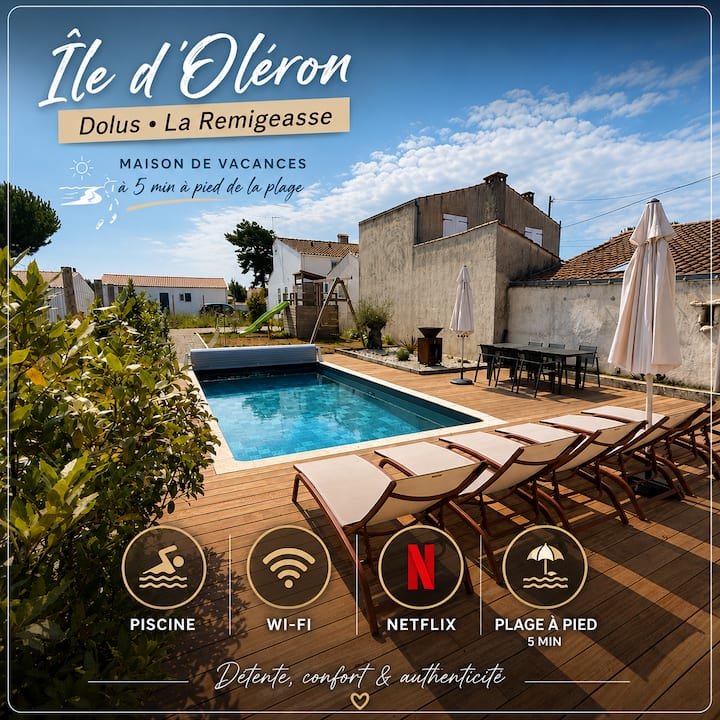 Maison T7 Rénovée Proche Plage Climatisé - Saint-Pierre-d'Oléron