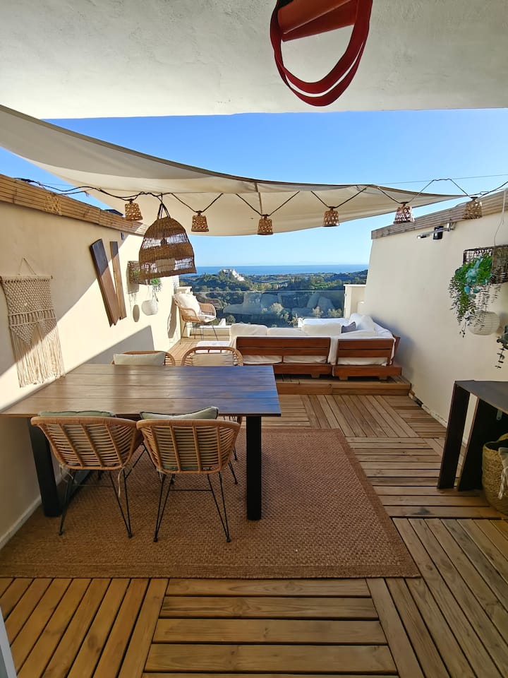 Ocean View! Pool And Gym, 10 Min From Estepona. - 埃斯特波納