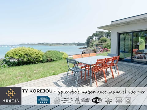 Ty Korejou, splendid house / sauna / sea view