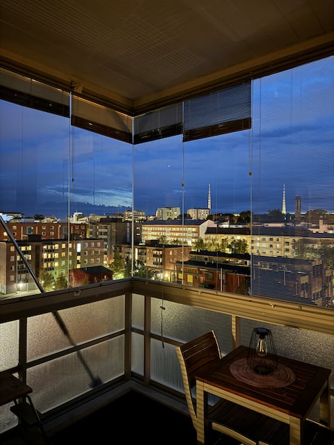 Popular Airbnb listing: Top destination on the roof of the shopping mall in Lahti