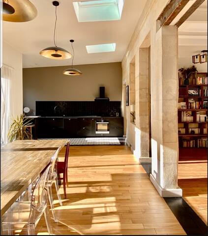 Echoppe familiale avec Piscine