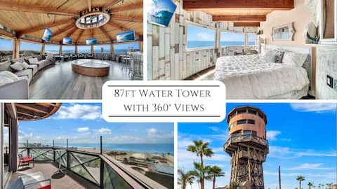 87-ft Water Tower with Elevator and 360 Pano Views