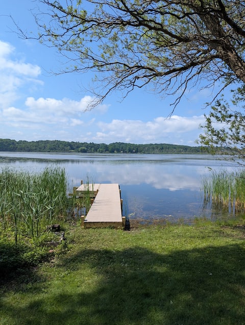 Reeds On Bar Lake