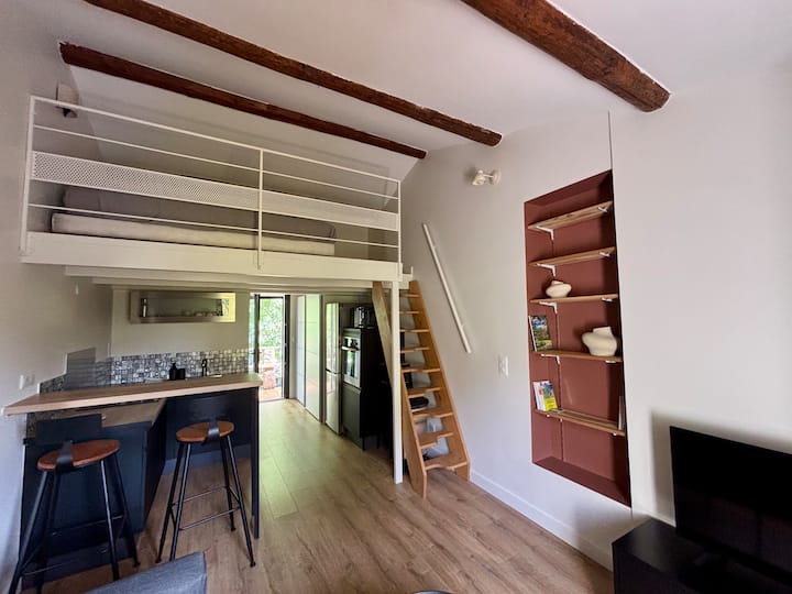 Beau Studio + Terrasse & Parking à 5min Centre Aix - Aix-en-Provence