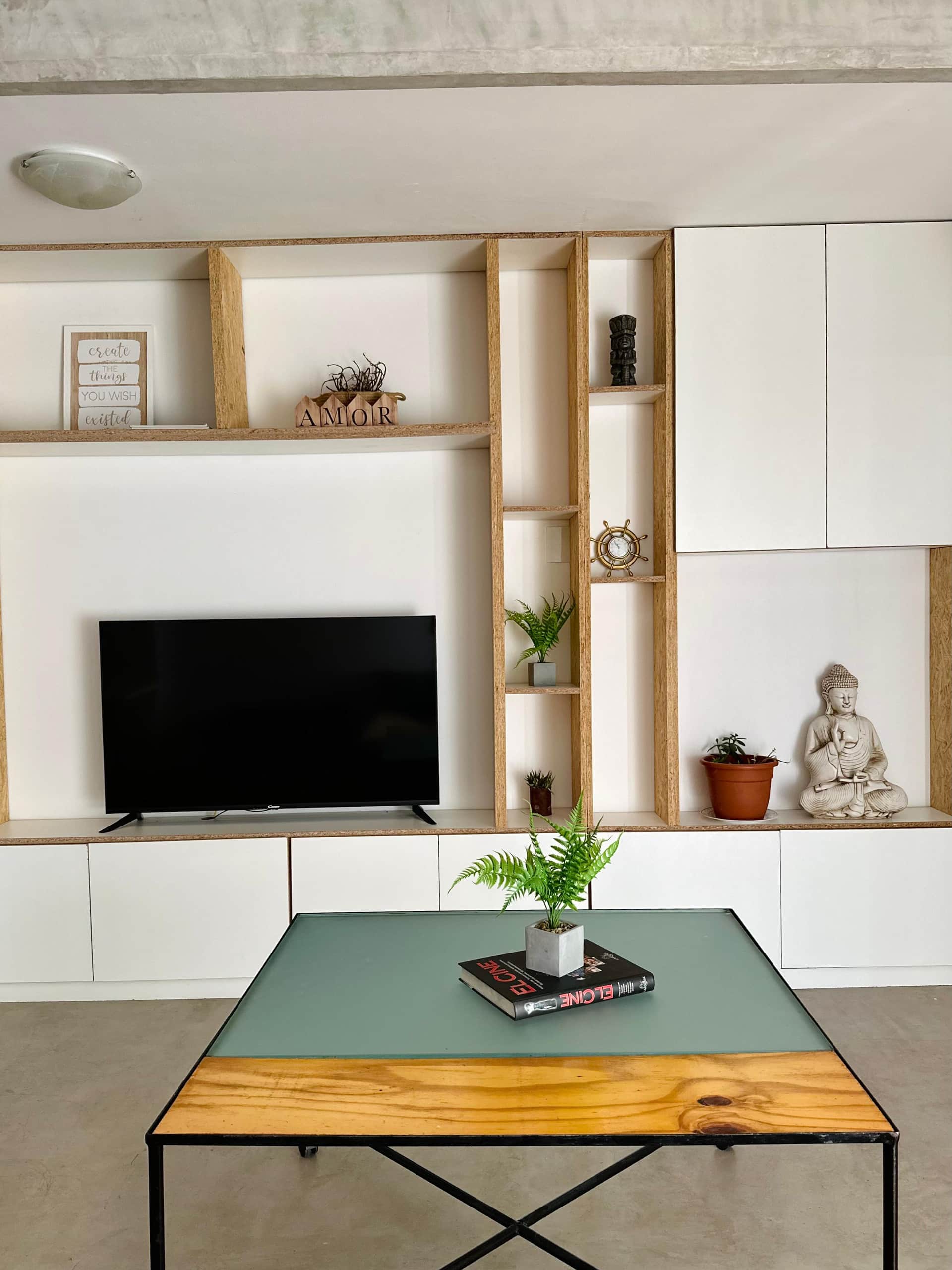 Apartamento de dois ambientes mobiliado em Palermo
