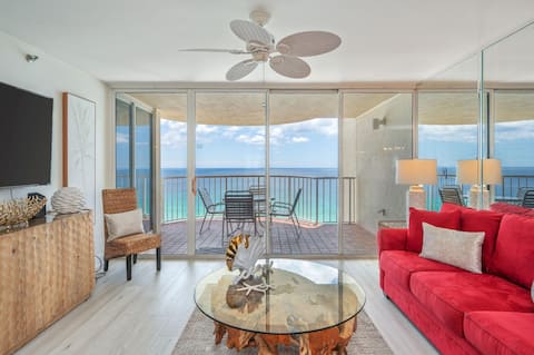 Stunning Gulf Front Views, Hidden Dunes 2BR Gulf F
