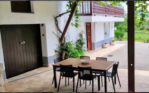 House surrounded by nature