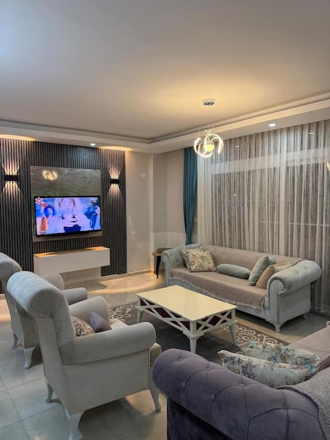 4+1 triplex villa with garden