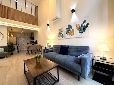 Successful Airbnb property: Modern and Cozy Duplex next to Atocha in Madrid