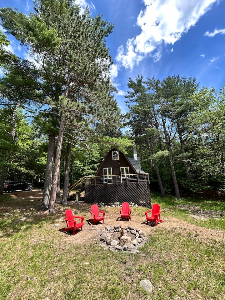 Adirondack Cozy Chalet. Private & Pet Friendly