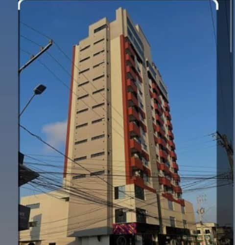 Apartment 2 km from the beach with en-suite, garage and elevator