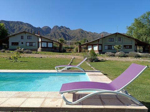 Altos de Nopal 1 - Mountain, pool, BBQ & river