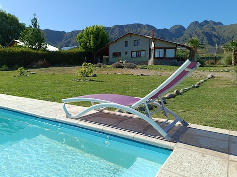 Altos de Nopal 1 – Mountain, pool, BBQ & river