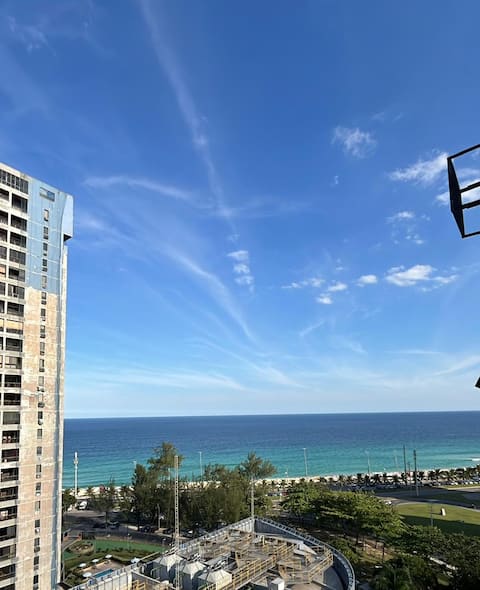 Successful Airbnb property: Apartment in front of Barra da Tijuca-RJ beach in Barra Da Tijuca