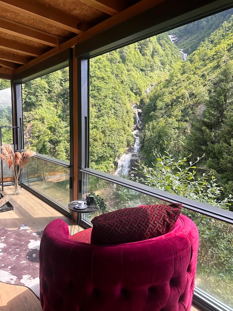 Ayder Plateau Waterfall View Duplex Villa 3+1